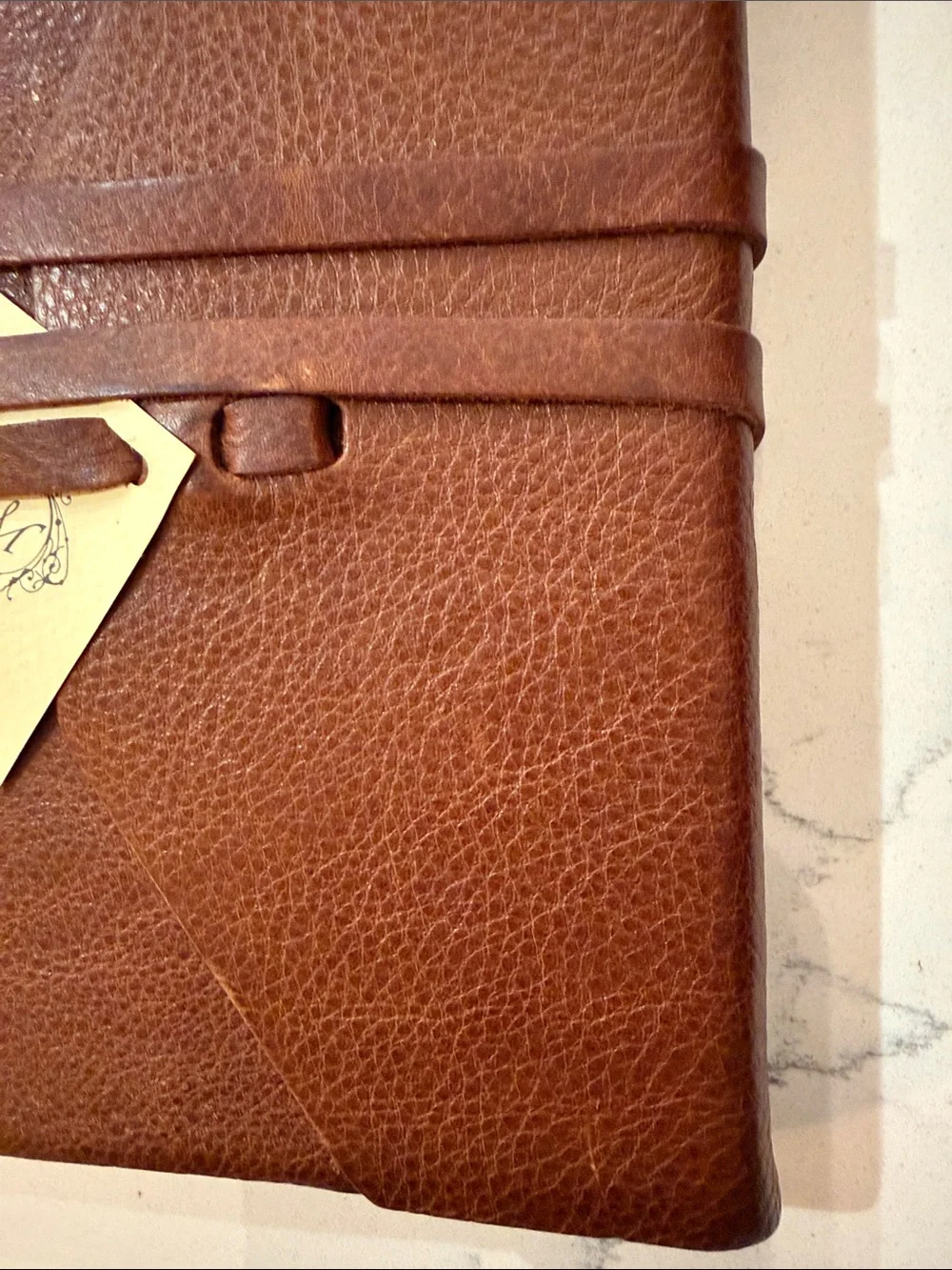 Manufactus leather bound journal